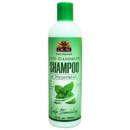 Shampoo calmante e estimulante de menta 355 ml Okay