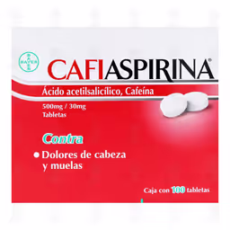 Cafiaspirina 100 Tab (Acido Acetilsalicilico/Cafeina)