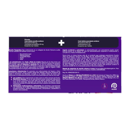 Paracetamol fenilefrina carbinoxamina 800 mg  20 mg 4 mg 24 tabs Tempra xt Noche