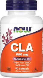 Cla acido linoleico conjugado 800 mg 90 capsulas Now Foods