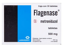 Flagenase 500 Mg 30 Tabletas