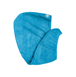 Toga Toalla Para Cabello Azul