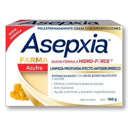 Asepxia Farma Jabon Azufre 100 Gr
