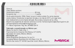Eutirox 50 Mcg 50 Tab 3490 (Levotiroxina sodica)