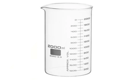 Vaso Graduado Boca Amplia de 2000ML