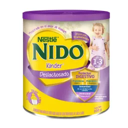 Leche Nido Kinder Deslactosada 800 Gr