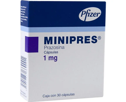 Minipres 1 Mg 30 Caps (Prazosina)