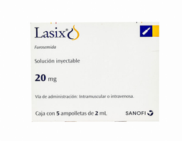 Lasix 20 Mg 5X2 Ml Amp 0066 (Furosemida)