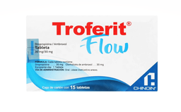 Troferit Flow 30/30 Mg Tab 15 (Ambroxol/Dropropizina)
