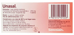 Unasal 250 Mg C/30 Tabletas (Terbinafina)