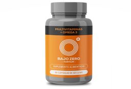 Bajo zero fortium frasco de 60 capsulas vitaminas adeck omega 3