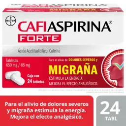 Cafiaspirina Forte 24 Tab (Acido Acetilsalicilico/Cafeina)