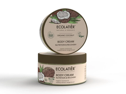 Ecl green body cream nutrition recovery organic coconut 250 ml Ercolatier
