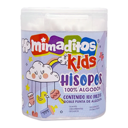 MIMADITOS HISOPO VASO 100PZ