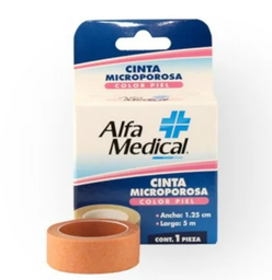 Cinta Microp Alfa Medic Piel1.25Cmx5M
