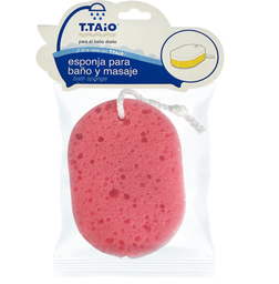 Esponja Ovalada Exfoliante Reversible