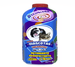 Detergente desinfectante p/mascotas B Clorhada 1 lt