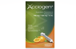 Acciogen 100/125 Mg Suspensión 120 Ml (Ibuprofeno/Paracetamol)