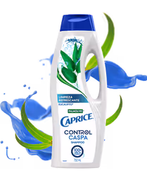 Shampoo caspa limpieza refrescante 750 ml Caprice