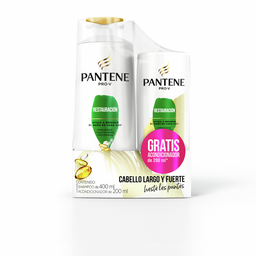Shampoo resta 400ml acon res 200 ml Pantene