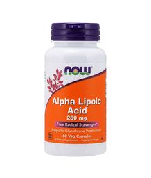 Alpha lipoic acid 250 mg 60 vcaps Now