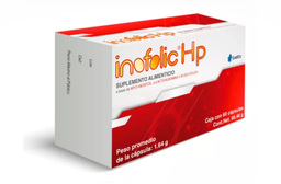 Inofolic hp sup alim Exeltis 60 caps 98.4 gr myo inositol lactoalbuminia acido folico