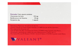 Espacil Comp 125/10Mg 20 Caps (Clonixinato De Lisina/Butilhioscina)