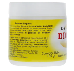 Ungüento mentholado diolmex tarro 60 gr