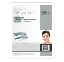 Mascarilla esencia de colageno de corea platino 23 g Dermal