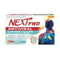 Next fwd 375 mg 50 mg 3 mg 24 tabs paracetamol amantadina clorfenamina