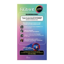 Tinte nutrint fashion azul Xiomara