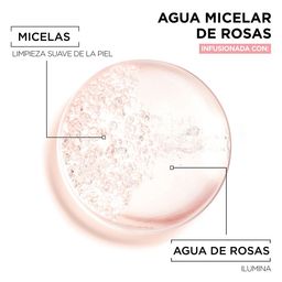 Agua micelar de rosas Garnier 400 ml