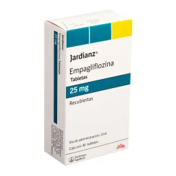 Jardianz 25 Mg 30 Tab Rec (Empagliflozina)