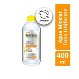 Agua micelar Garnier tono unif 400ml