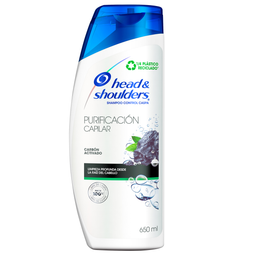Shampoo purificacion capilar 650 ml Head Shoulders