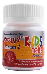 Progyl 30 kids tab masticables