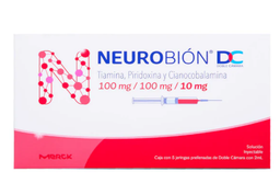 Neurobion 10 Mg Sol Iny 5 Jer (Tiamina/Piridoxina/Cianocobalamina)
