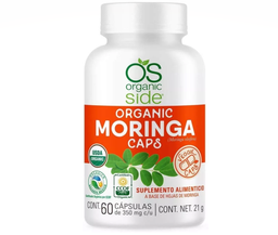 Moringa 60 caps Organic Side