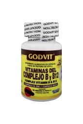 Vitaminas de complejo b y b12 Godvit c/50 capsulas