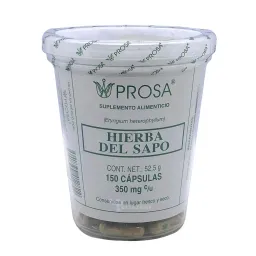 Hierba Del Sapo 150 Caps De 400 Mg