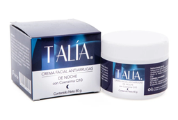 Crema facial antiarrugas noche Talia 80g