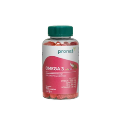 Omega 3 infantil 120 gomitas Pronat