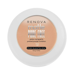 Maq polvo matte porefree bg miel 10.5 g Renova