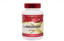 L arginina y omega 3 con 50 capsulas Bio Ser