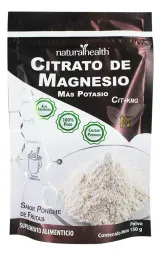 Citrato de mag potasio sab ponche de frutas Natural Health 150 gr