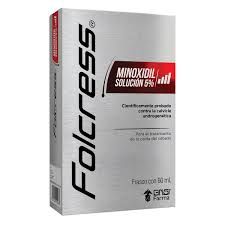 Folcress sol minoxidil 5% individual