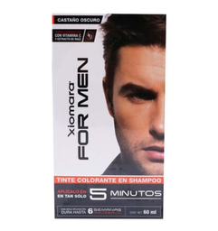 Tinte Xiomara For Men Castaño Obscuro 60 ml