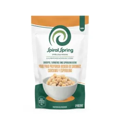 Aeh alga espirulina garbanzo y curcuma bolsa con 200 gramos Spiral Shake
