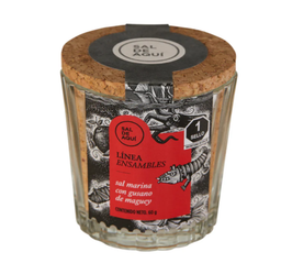 Sal marina con gusano de maguey 60g Sal de Aqui