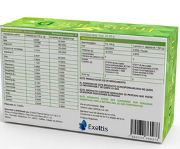 Transvital d 46.83g Sup Alim 30 Caps (Acido Folico/Omega 3/Hierro/Magnesio/Vitamina B1, B2 y B3/Zinc